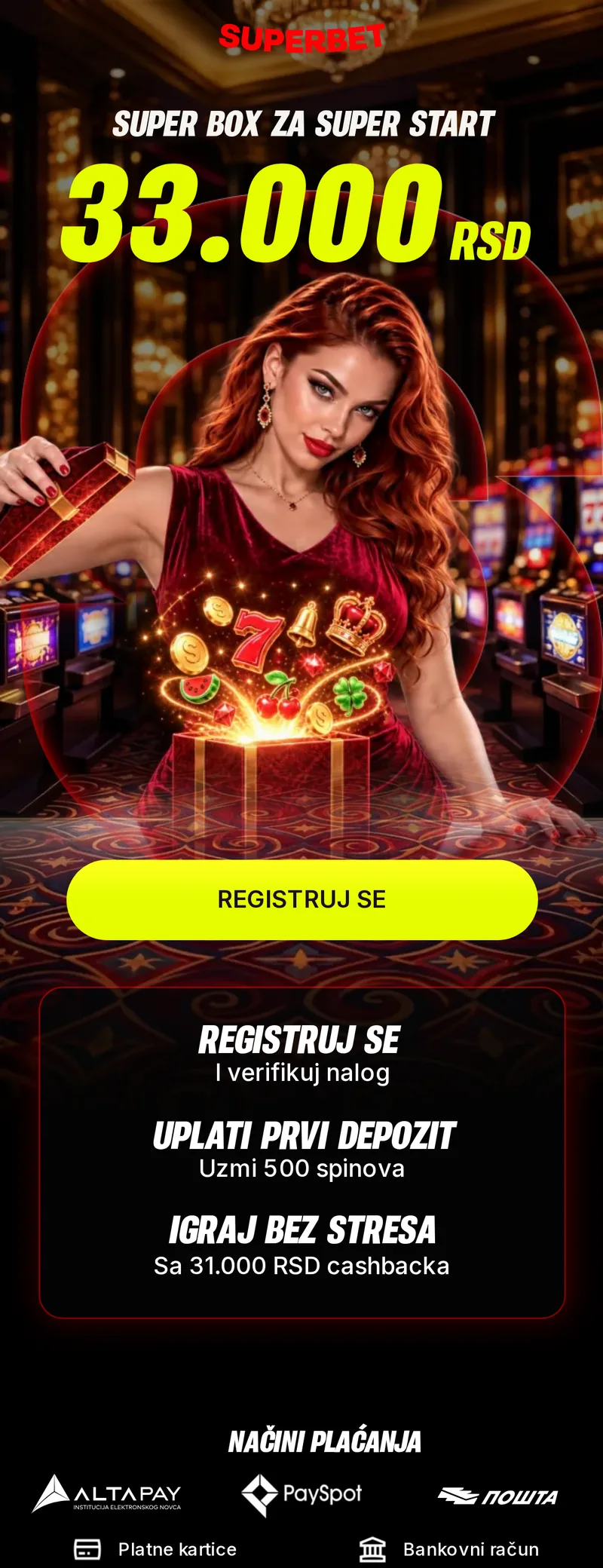 Superbet – super box, 27. oktobar 2026